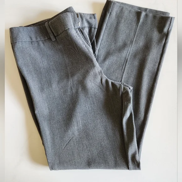 Merona Heather Gray Stretch Dress Pants - Picture 1 of 7